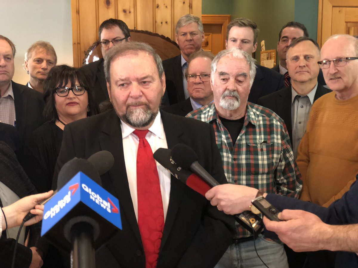 Denis Landry says he will look to run for mayor of the new municipality of Hautes-Terres. 
