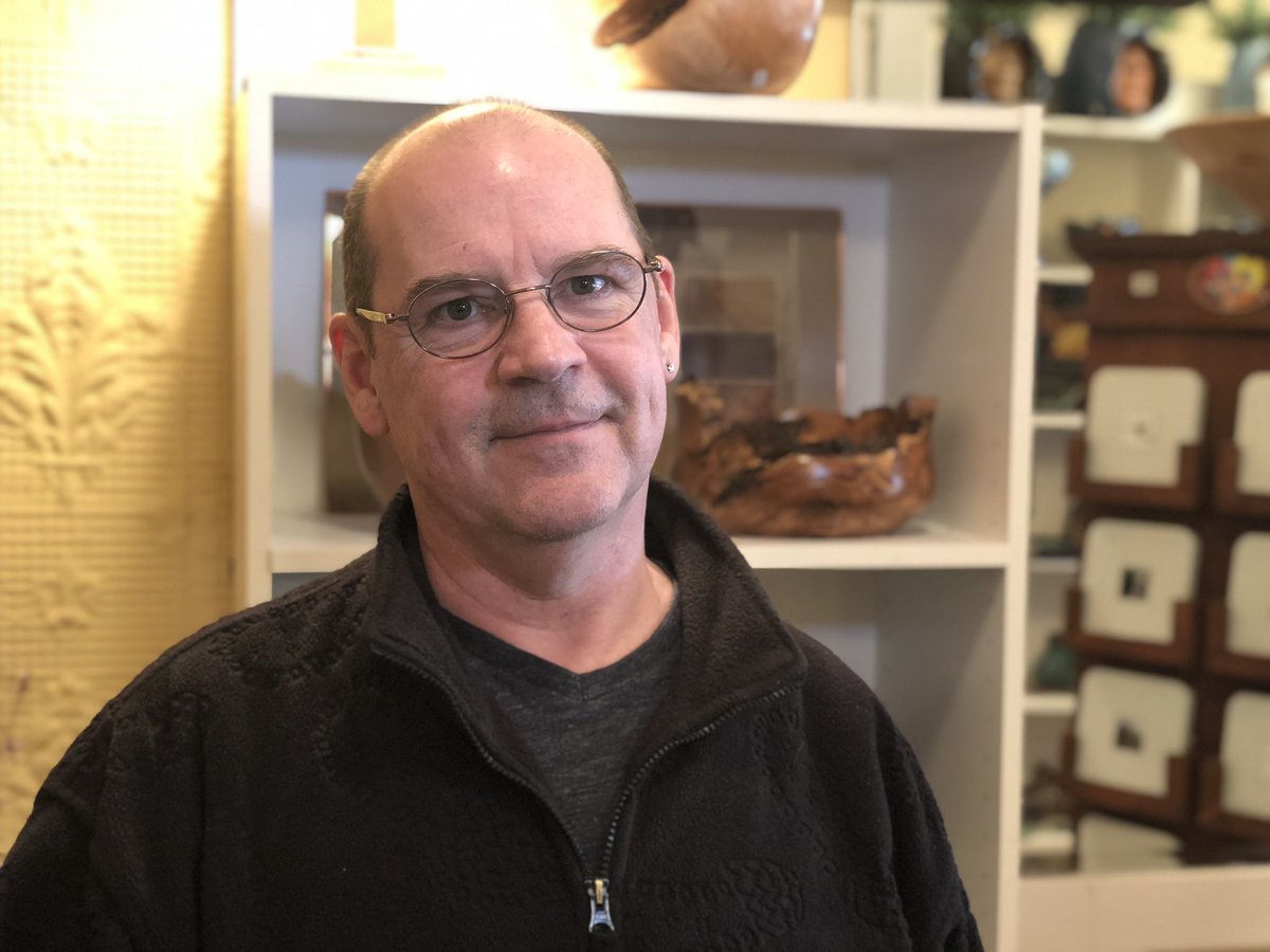 John Welling, the owner of Botinicals Gift Shop