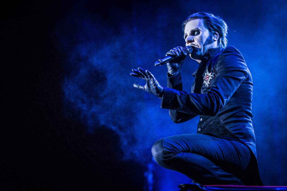 Ghost performs a live concert during the Danish heavy metal festival Copenhell 2018 in Copenhagen, Denmark.
