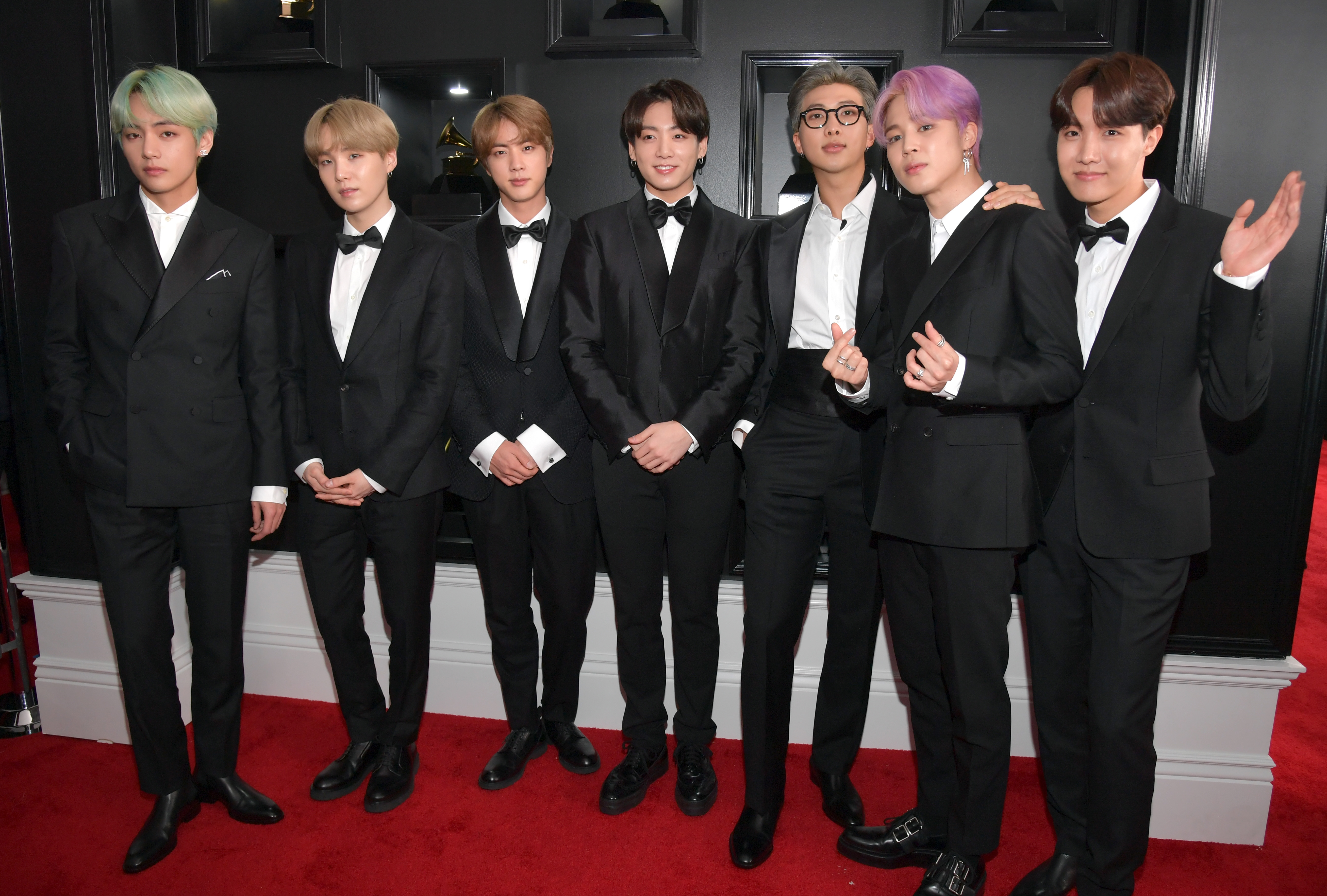 K-Pop band BTS makes Grammy Awards debut, fans lose it on social media -  National