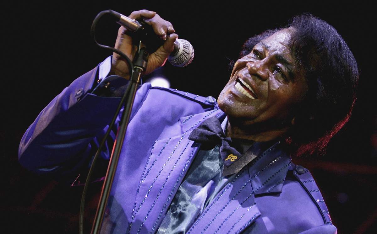 James Brown performs at the ‘Tower of London Festival of Music’ at the HM Tower of London on July 4, 2006, in London, England.