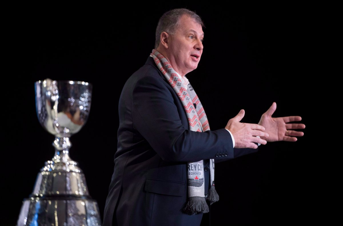 CFL Commissioner Randy Ambrosie will announce the host city for the 2020 Grey Cup on Feb. 21.
