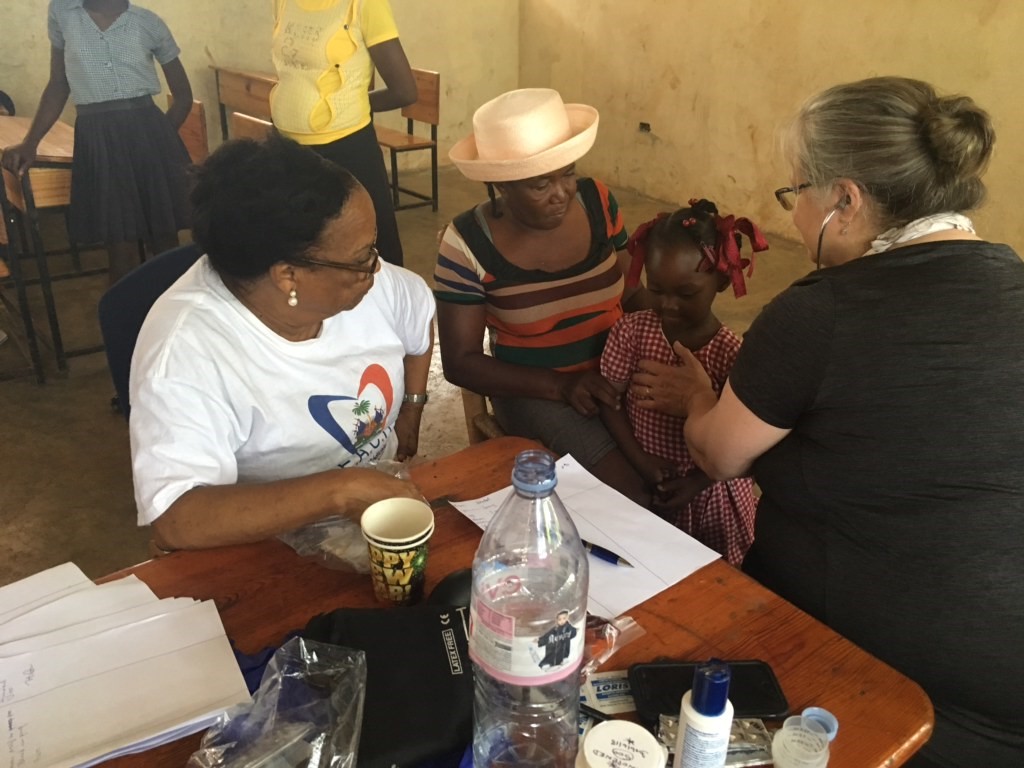 The group of health-care professionals from the Maritimes are providing clinical support to Haitians in need of health services.
