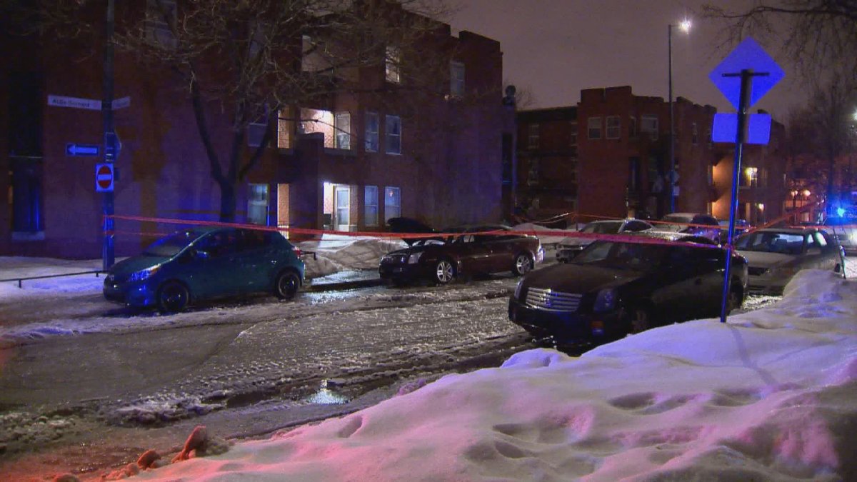 Montreal police are investigating after a car was set on fire in Mercier-Hochelaga-Maisonneuve.