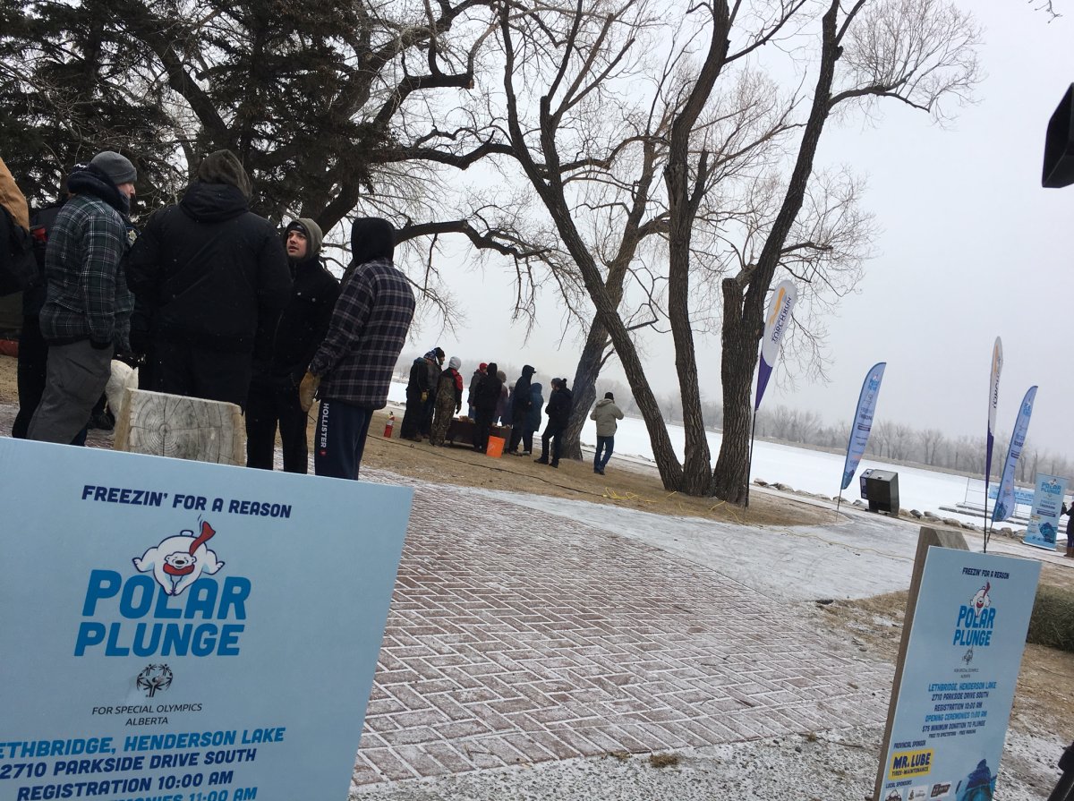 Lethbridge's Polar Plunge took place on Saturday, Feb. 2.