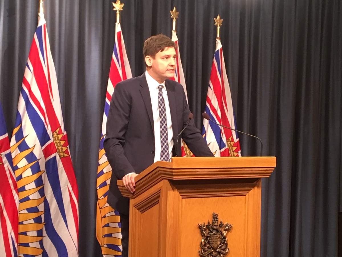 Attorney General David announces changes to expert reports for ICBC cases on February 11, 2019.