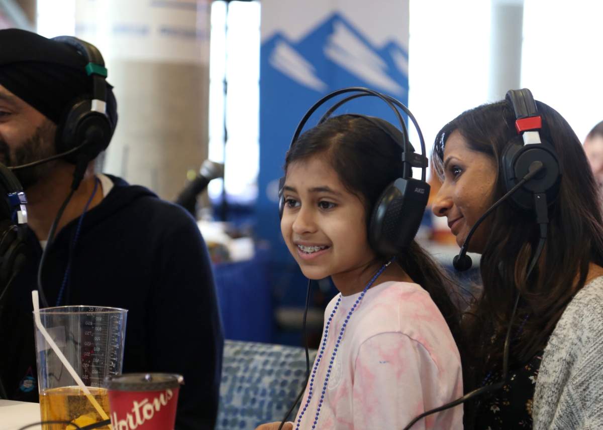 Every year the Country 105 Caring for Kids Radiothon raises money for the Alberta Children's Hospital.