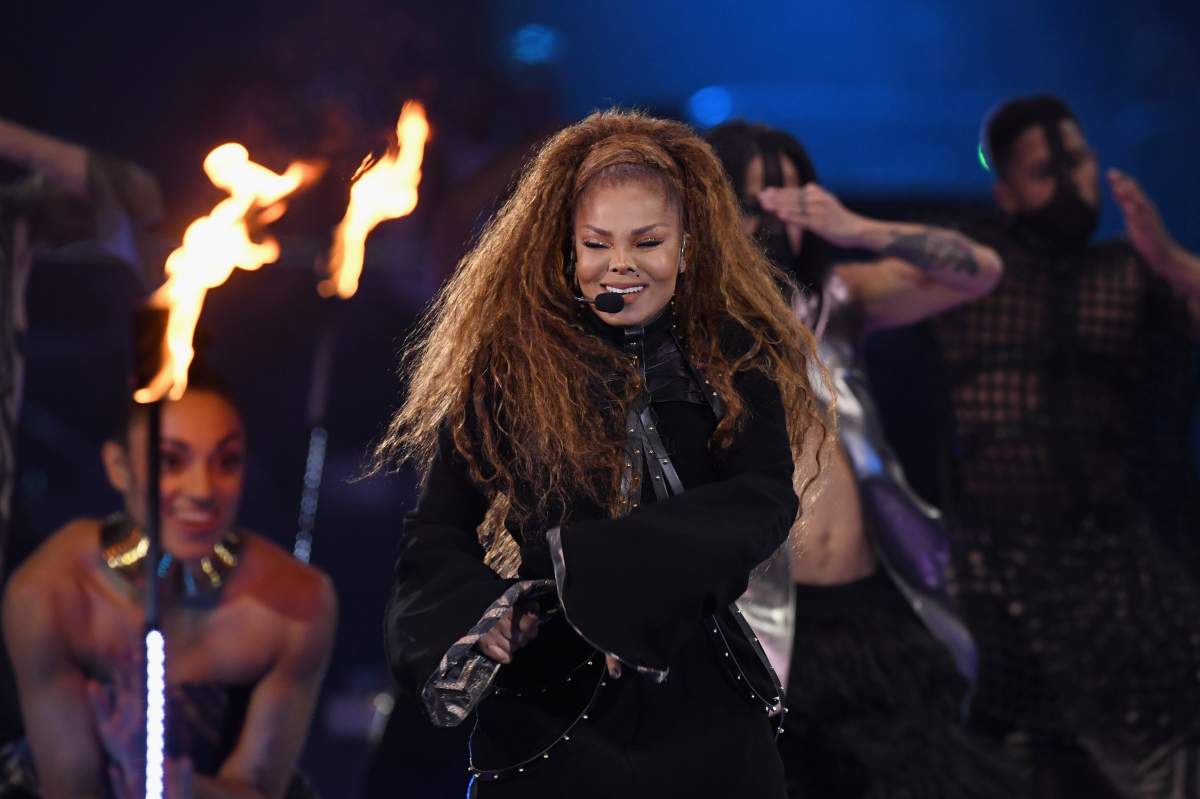 Janet Jackson performs onstage during the MTV EMAs 2018 at Bilbao Exhibition Centre on Nov. 4, 2018, in Bilbao, Spain.