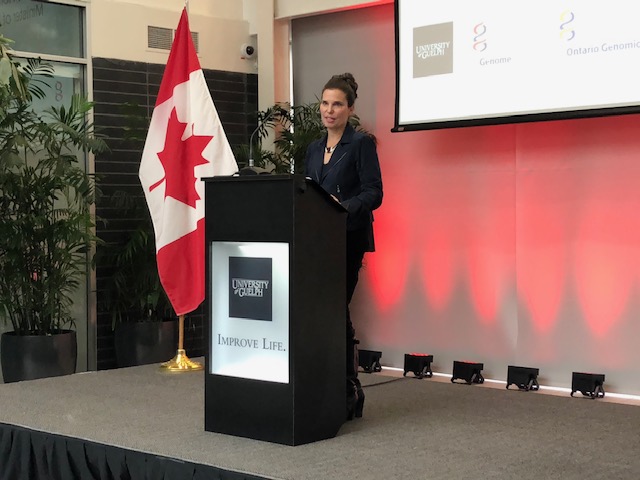 Minister of Science Kirsty Duncan was at the University of Guelph as three research projects received $1.5 million in funding.