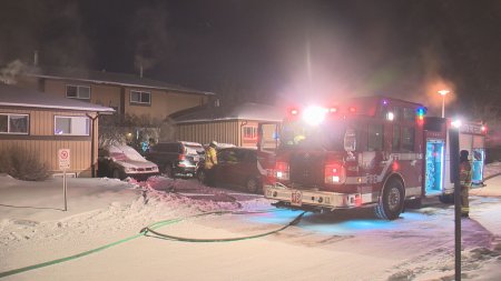 Frigid Temperatures Prove Difficult For Edmonton Firefighters 