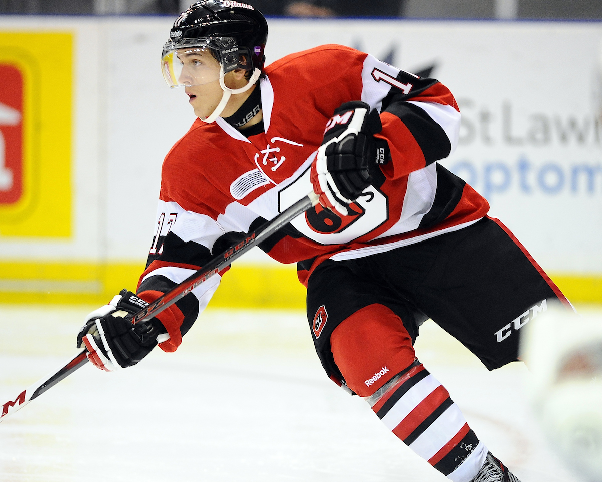 Travis Konecny was taken first overall by the Ottawa 67's in the 2013 OHL Draft.