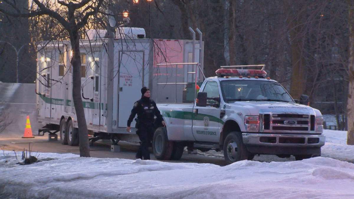 A man in his 30s was shot in Laval, Mon., Feb. 11, 2019.