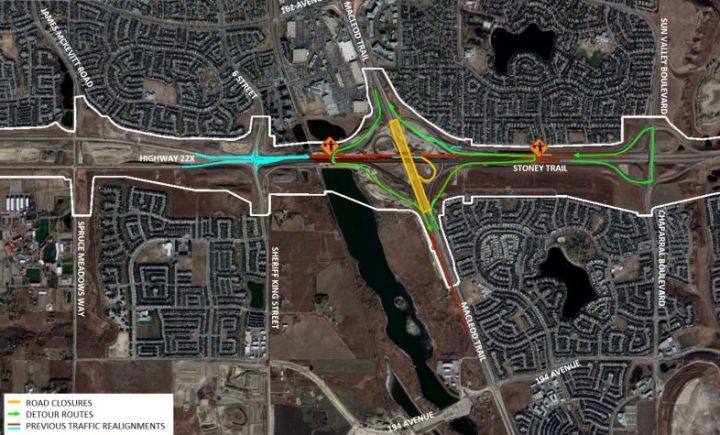 Calgary s Macleod Trail to be closed at Highway 22X for weekend