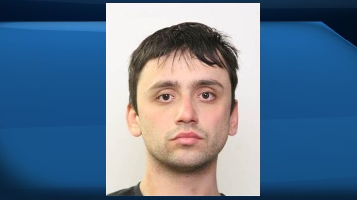The Edmonton Police Service released images on Thursday of Matthew Campeau, a homicide suspect whom they consider to be "armed and dangerous." He is wanted in connection with the shooting death of a 42-year-old man earlier this week.