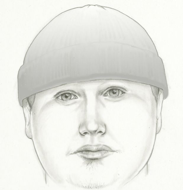 The Codiac Regional RCMP is releasing a sketch of a man suspected of voyeurism in the Mathilde Street area of Dieppe, last month.