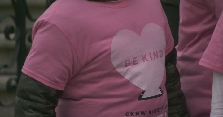 Saskatchewan schools celebrate Pink Shirt Day ahead of February break