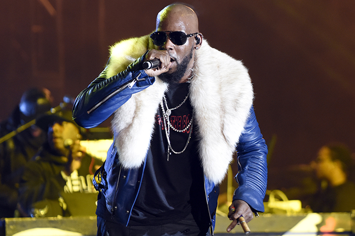 R. Kelly performs during Soulquarius 2017 at The Observatory on Feb. 18, 2017, in Santa Ana, Calif. 
