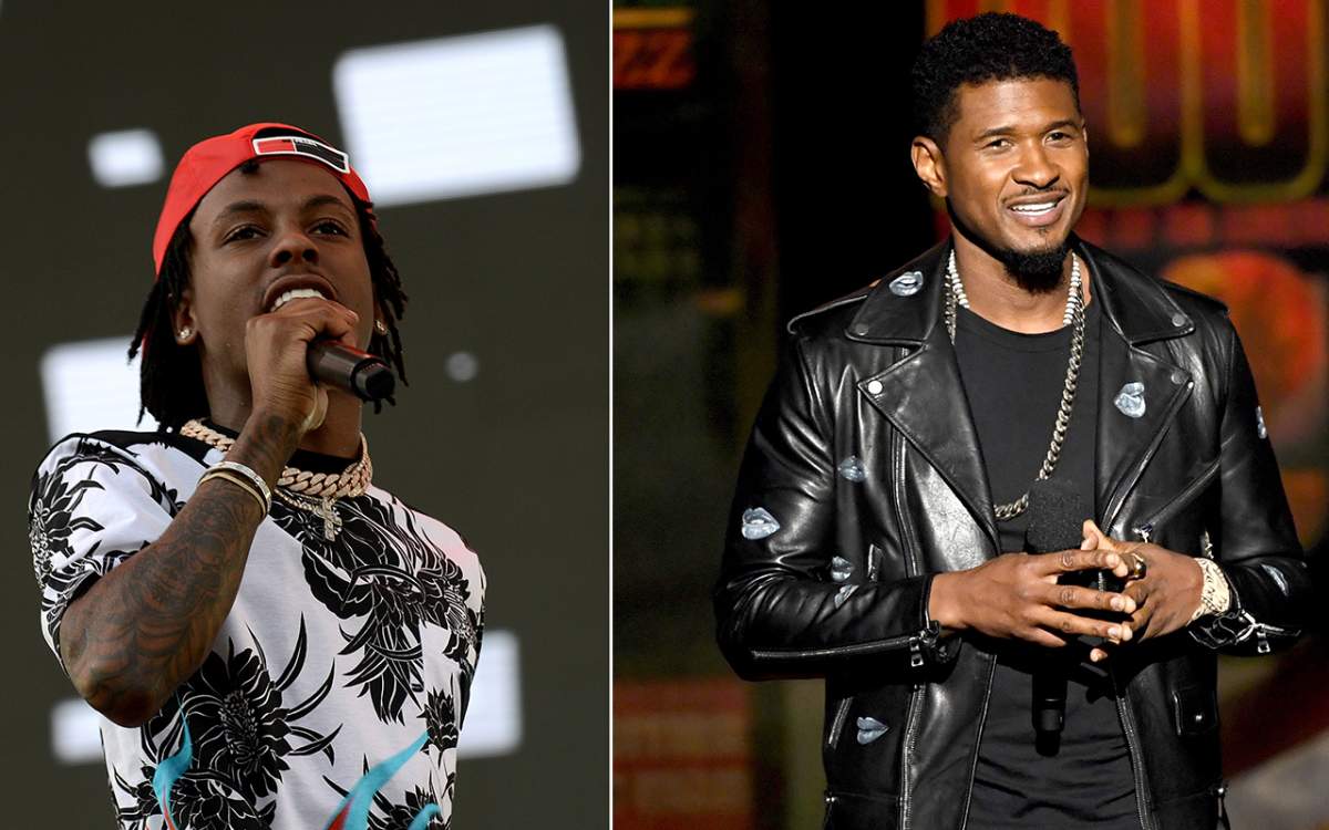 (L-R): Rich the Kid and Usher.