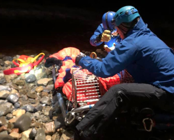 An elderly man who lives off the grid in a remote forest in the Scottish Highlands was rescued after falling ill, and his distress signal was picked up thousands of kilometres away, across the ocean in Texas.