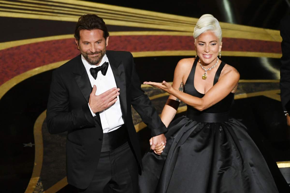 (L-R) Bradley Cooper and Lady Gaga perform onstage during the 91st Annual Academy Awards at Dolby Theatre on Feb. 24, 2019, in Hollywood, Calif.