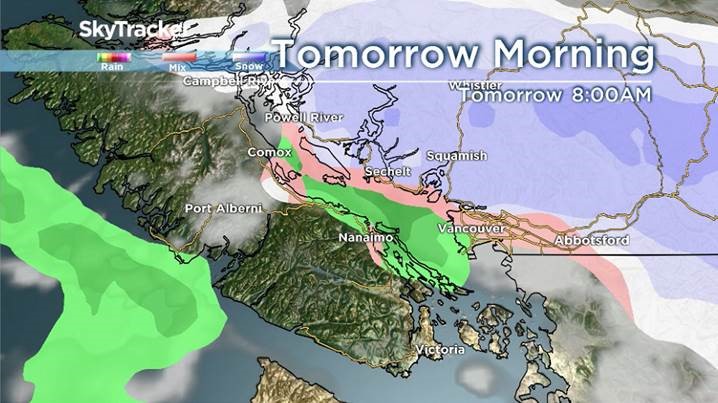 Get Ready For More Snow On B.C.’s South Coast - BC | Globalnews.ca