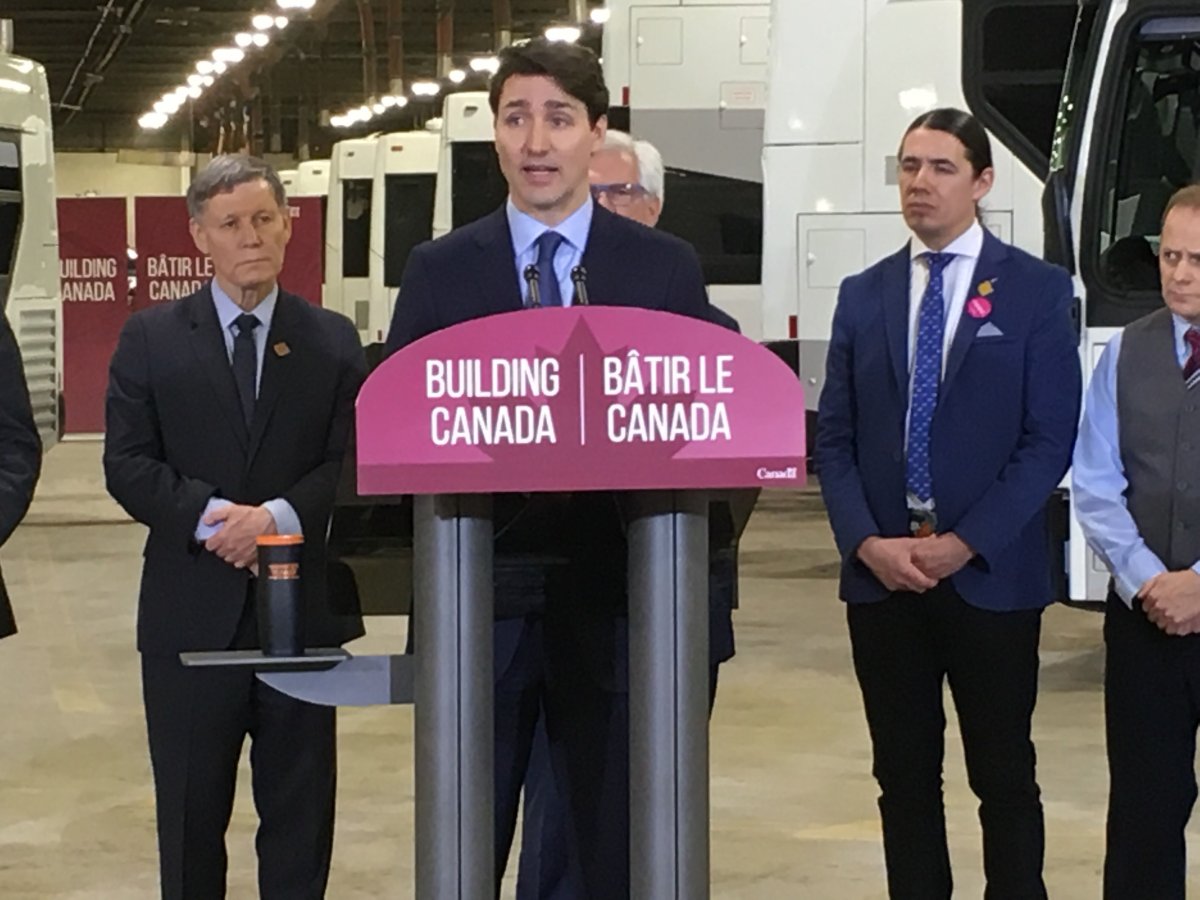 Prime Minister Justin Trudeau in Winnipeg last month.