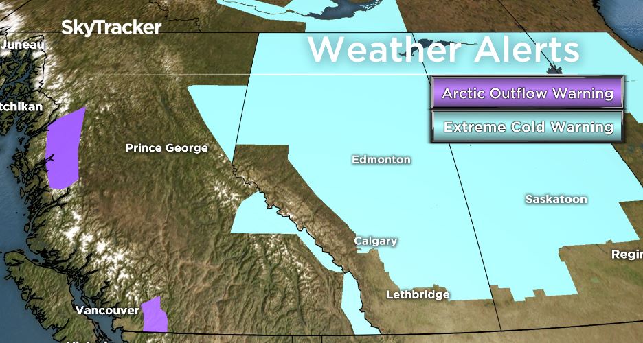 Extreme Cold Warning Continues For Most Of Alberta; Warning Ended For ...