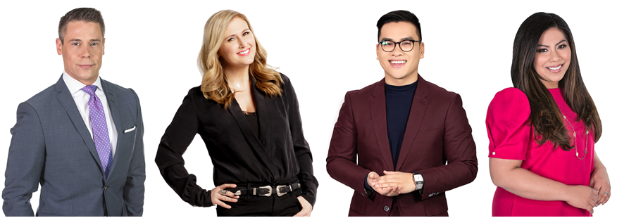 Global News Morning Toronto will air weekdays from 6 to 9 a.m., beginning  Monday March 4.