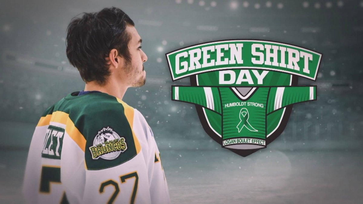 ‘Be a giver, not a taker’: Parents of Humboldt Bronco Logan Boulet promote Green Shirt Day, organ donation in Vancouver - image