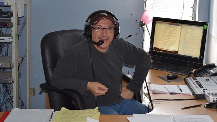 Clarence Iron will be doing play-by-play for the Montreal Canadiens and Carolina Hurricanes Roger Hometown Hockey in Cree broadcast on March 24, 2019.