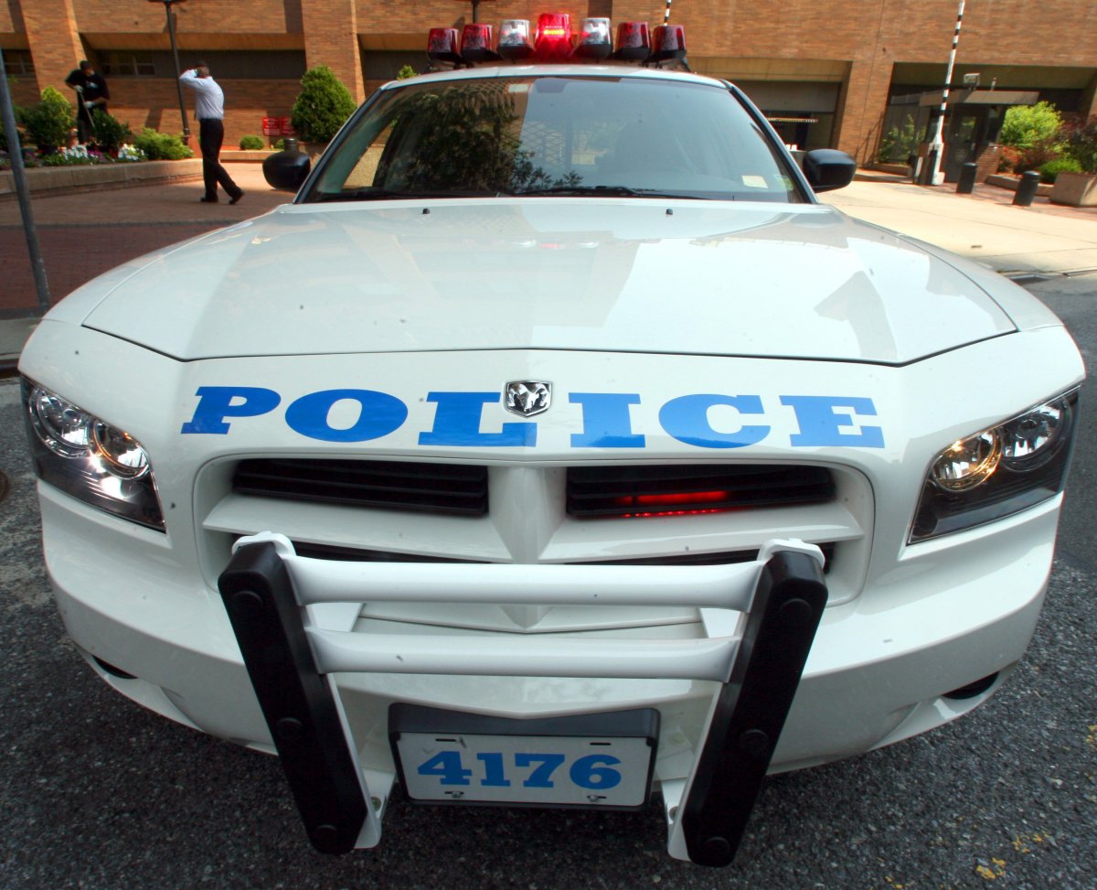 The new police cruiser, a 2006 Dodge Charger, is on display at New York City Police Department's headquarters in New York,  Monday, Aug. 14, 2006.  Police Commissioner Raymond Kelly unveiled the new police cruiser during a news conference Monday.  