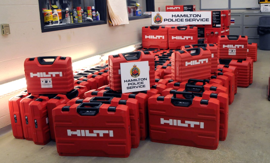Hamilton police have arrested a 31-year-old man, after recovering $85,000 of stolen tools. 
