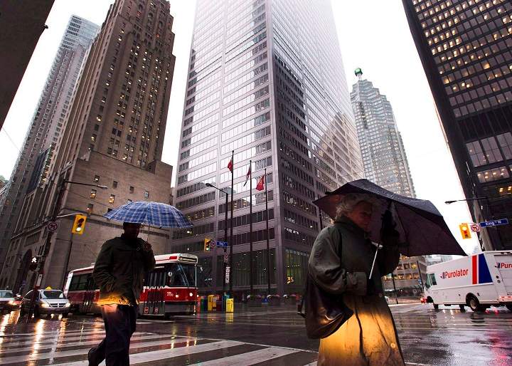 Environment canada says strong, gusty wind and rain expected in the GTA this Sunday.