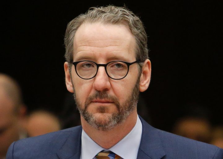 Gerald Butts, who quit last month as Canadian Prime Minister Justin Trudeau's chief aide, arrives to testify to the House of Commons justice committee, in Ottawa, Ontario, Canada, Feb. 6, 2019. 