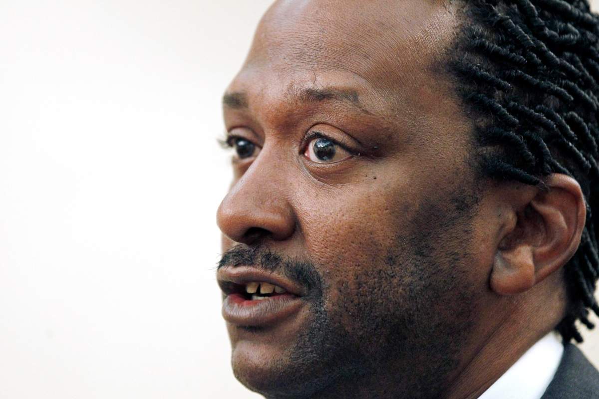 FILE-In this Thursday, June 14, 2012 file photo, James Stern of Jackson, Miss., at a news conference in Jackson, Miss.