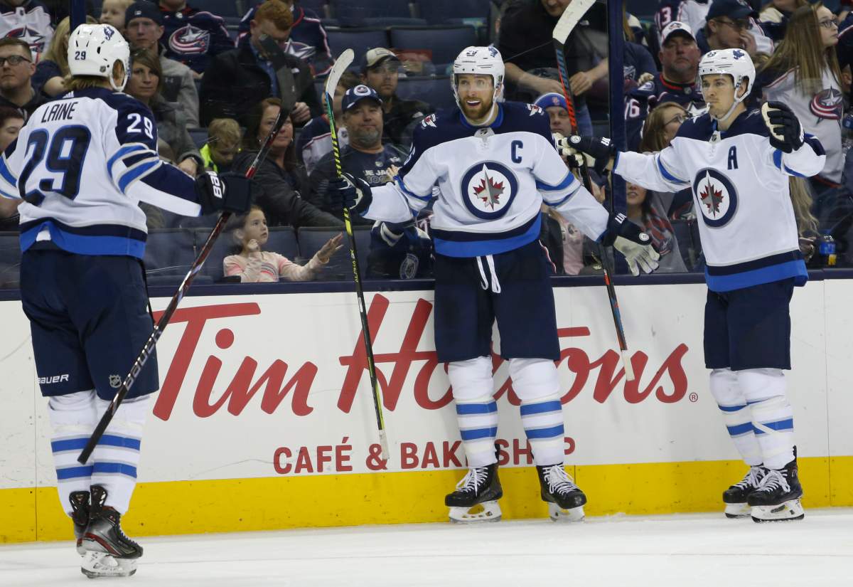 Winnipeg Jets' Blake Wheeler.