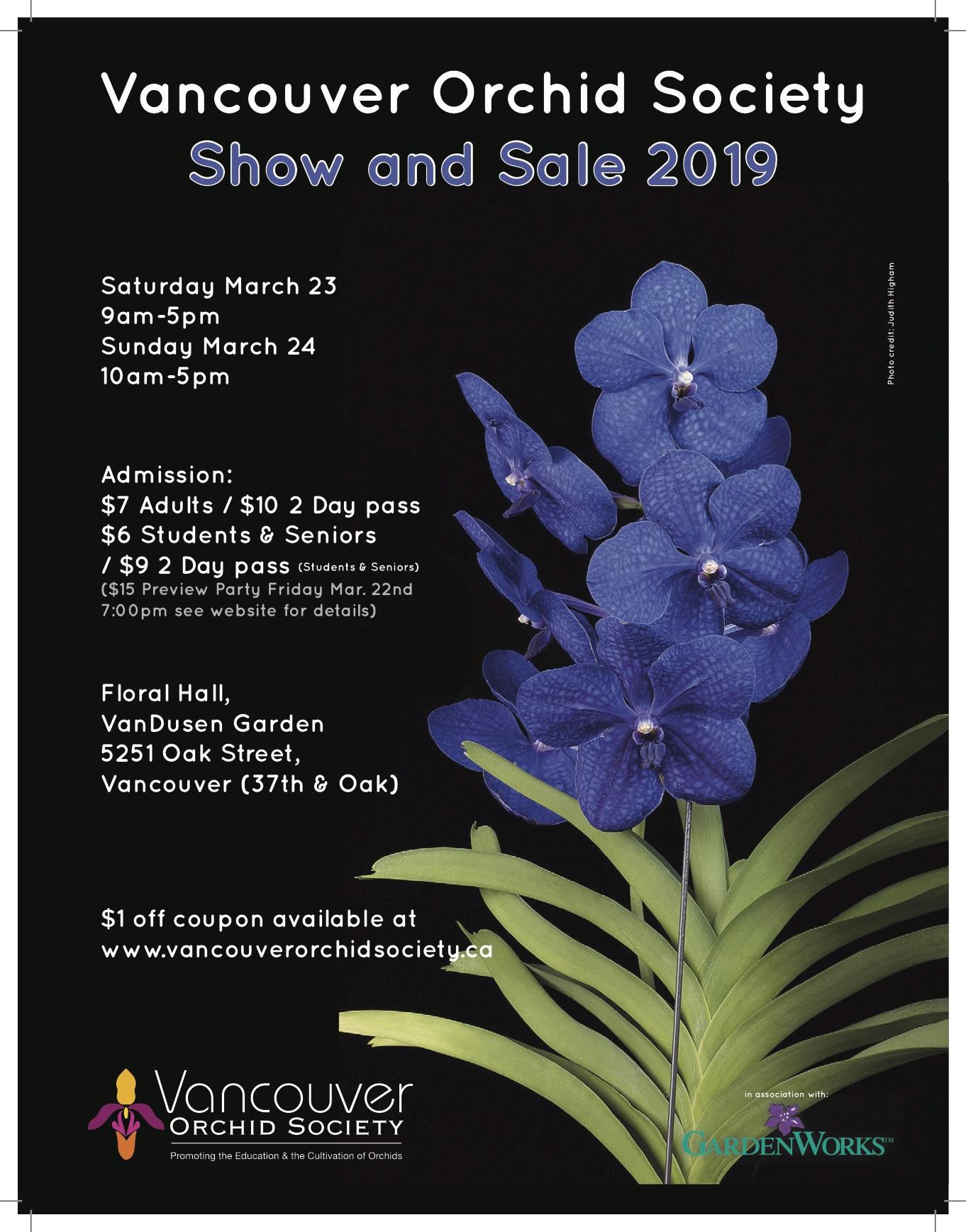 Vancouver Orchid Society Annual Show And Sale - GlobalNews Events