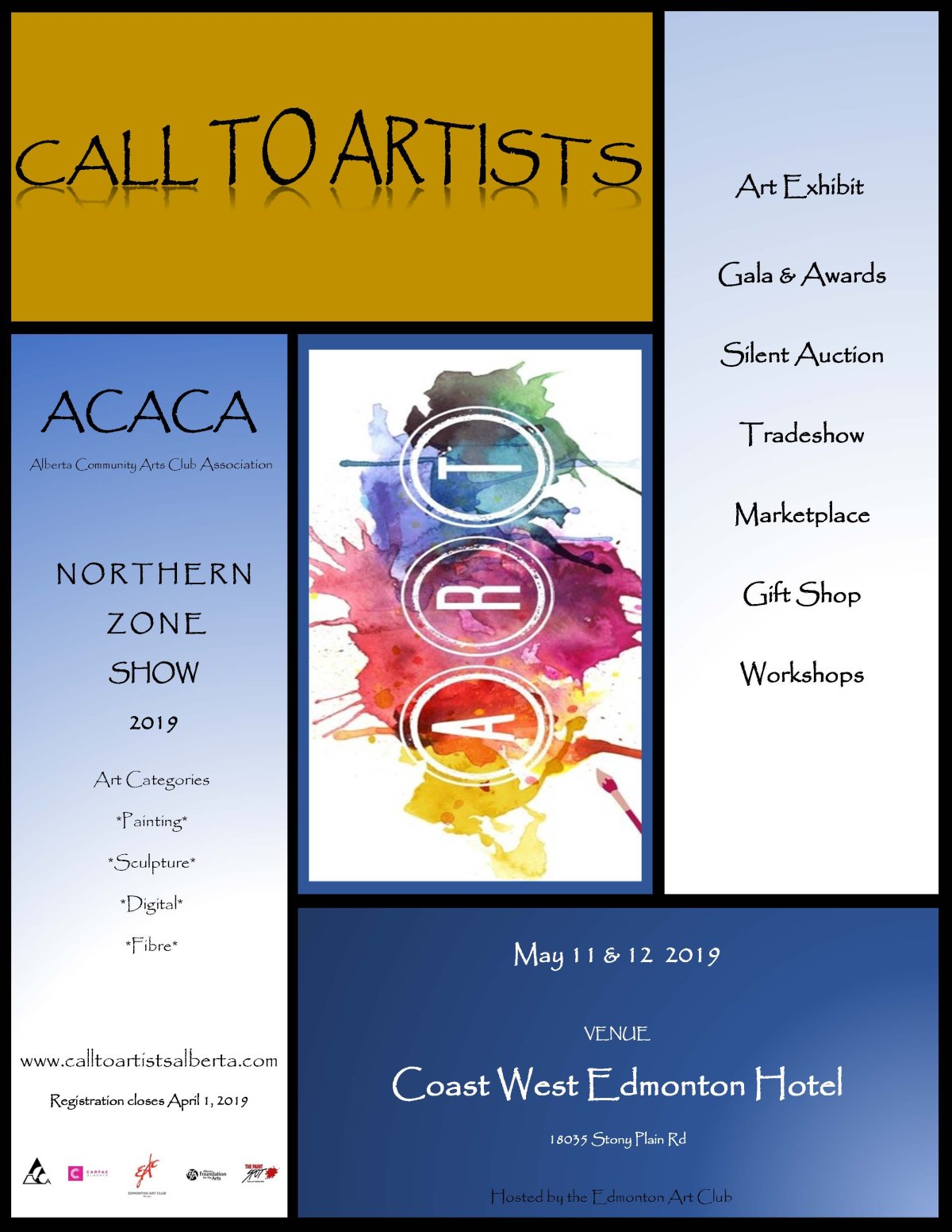 Call to Artists ACACA Northern Zone Show 2019 - image