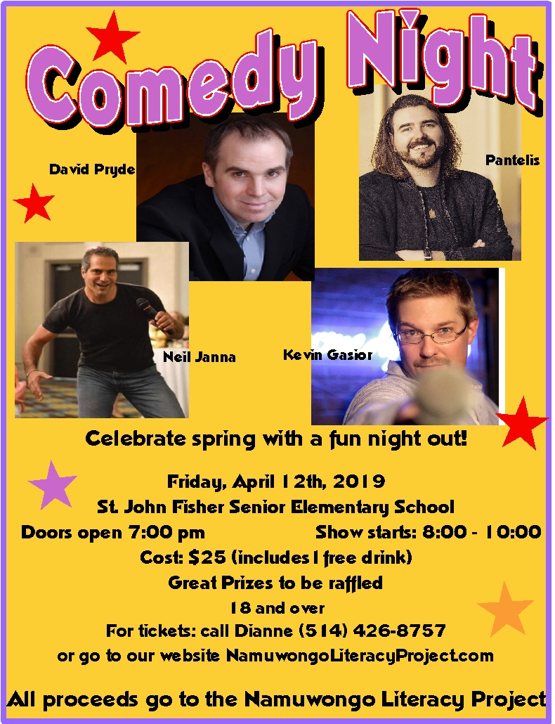 Comedy Night Fundraiser - image