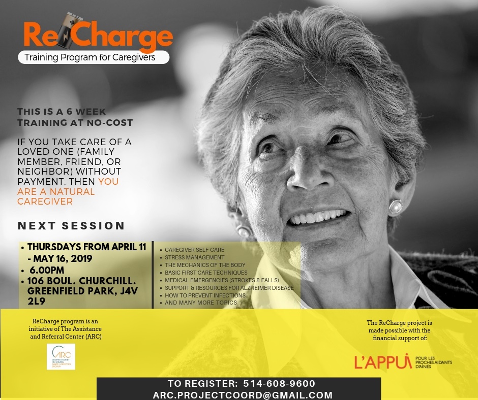 ReCharge: Training for Caregivers – Longueuil - image