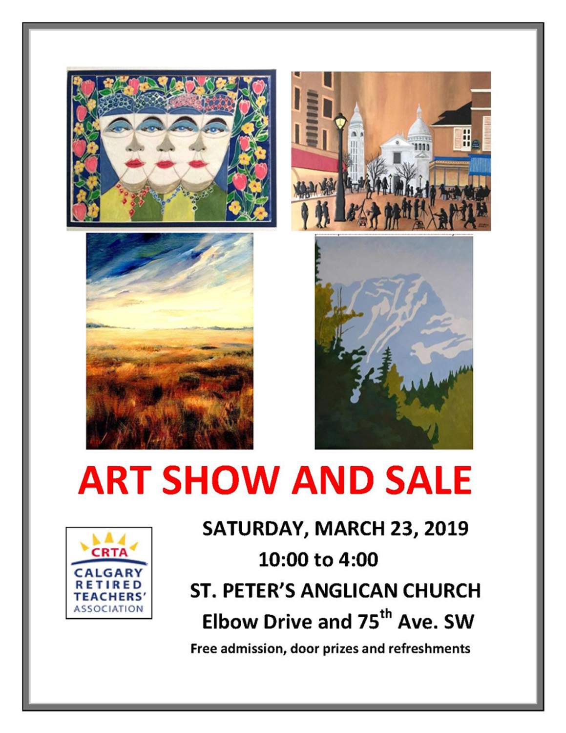 CRTA Art Show and Sale - image