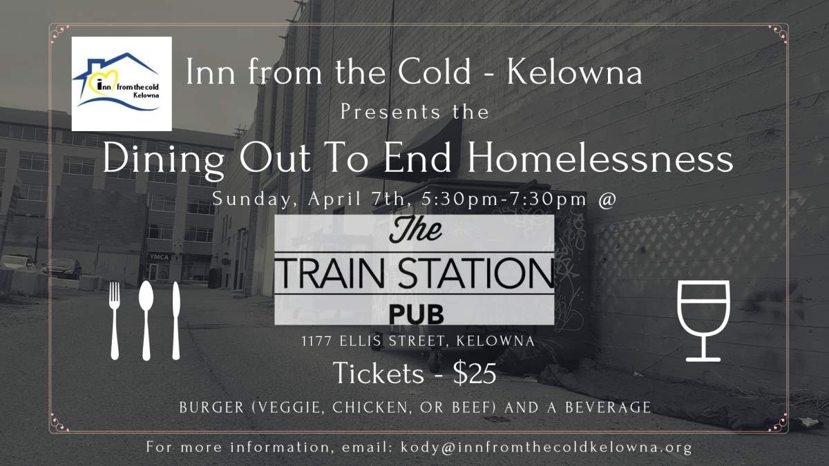 Dining Out To End Homelessness at The Train Station Pub - image