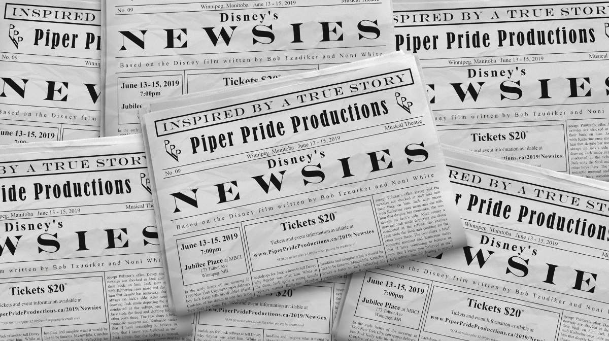 Piper Pride Productions presents: Disney’s Newsies - image