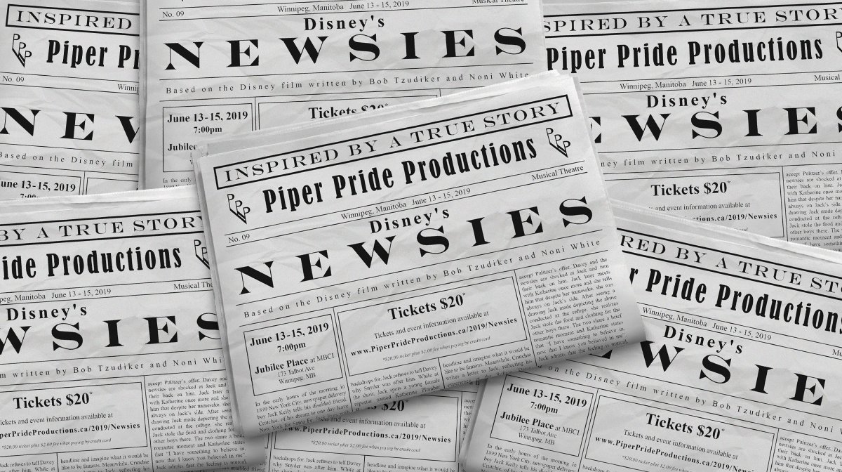 Piper Pride Productions presents: Disney’s Newsies - image