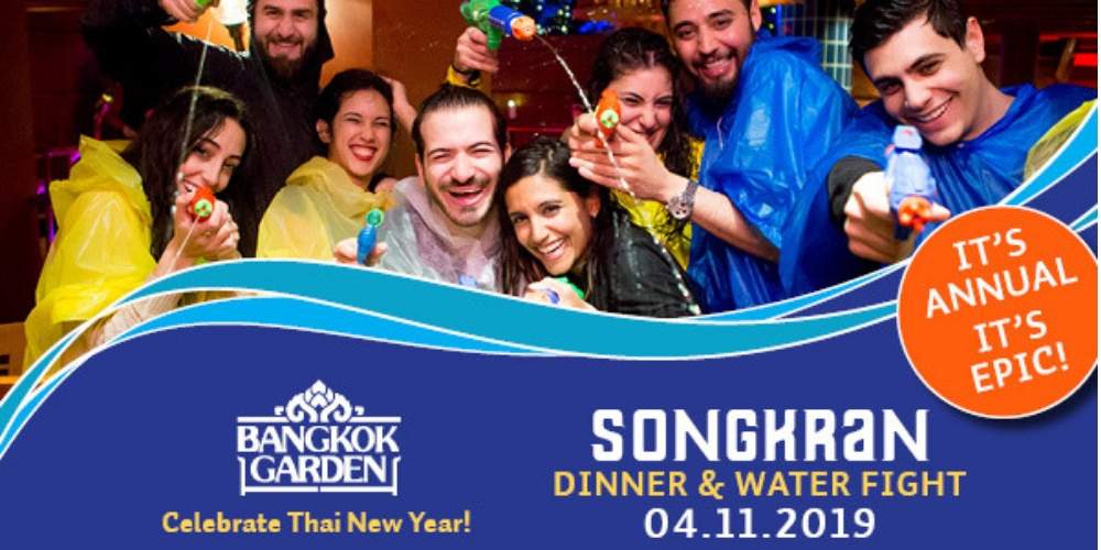 Songkran Festival: Dinner + Water Fight - image