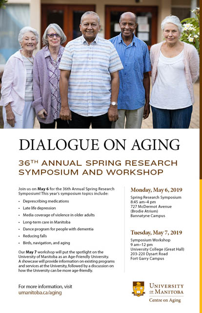 Centre on Aging 36th Annual Spring Research Symposium and Workshop - image