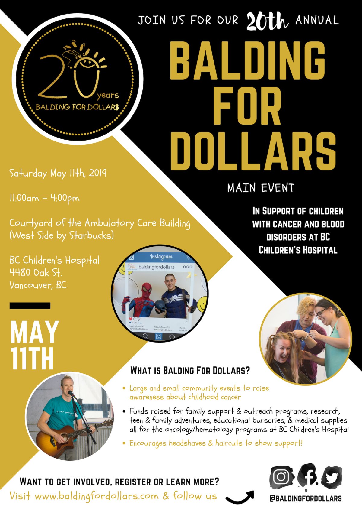 20th Annual Balding for Dollars Main Event - image