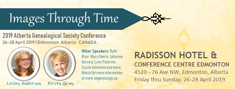 Alberta Genealogical Society Conference “Images Through Time” - image