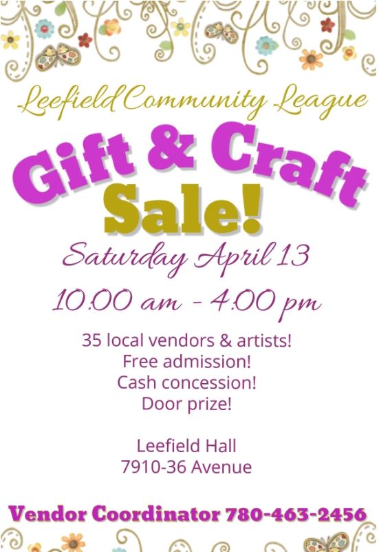 Leefield Spring Gift & Craft Sale - image