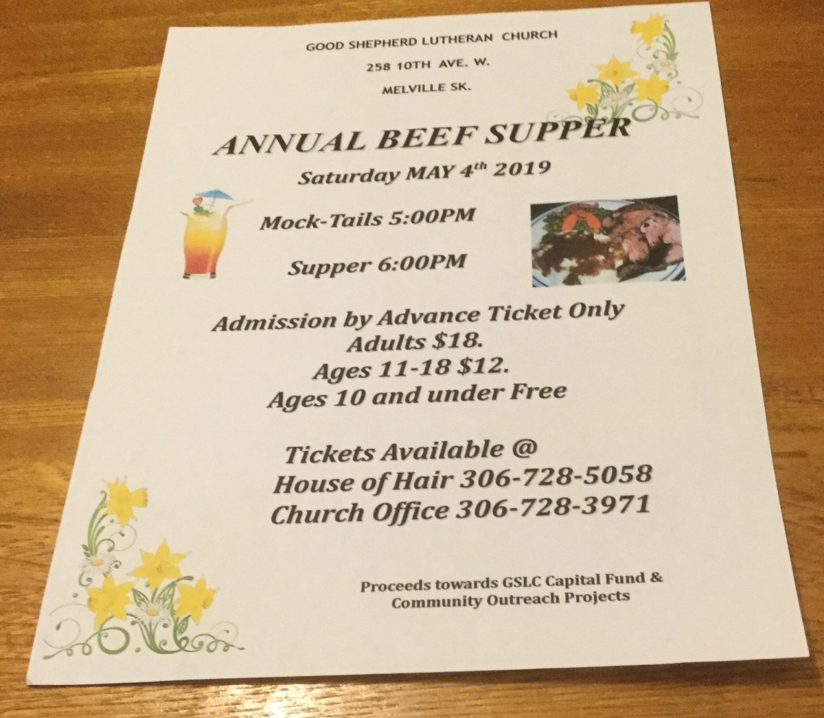 Annual Beef Supper - image